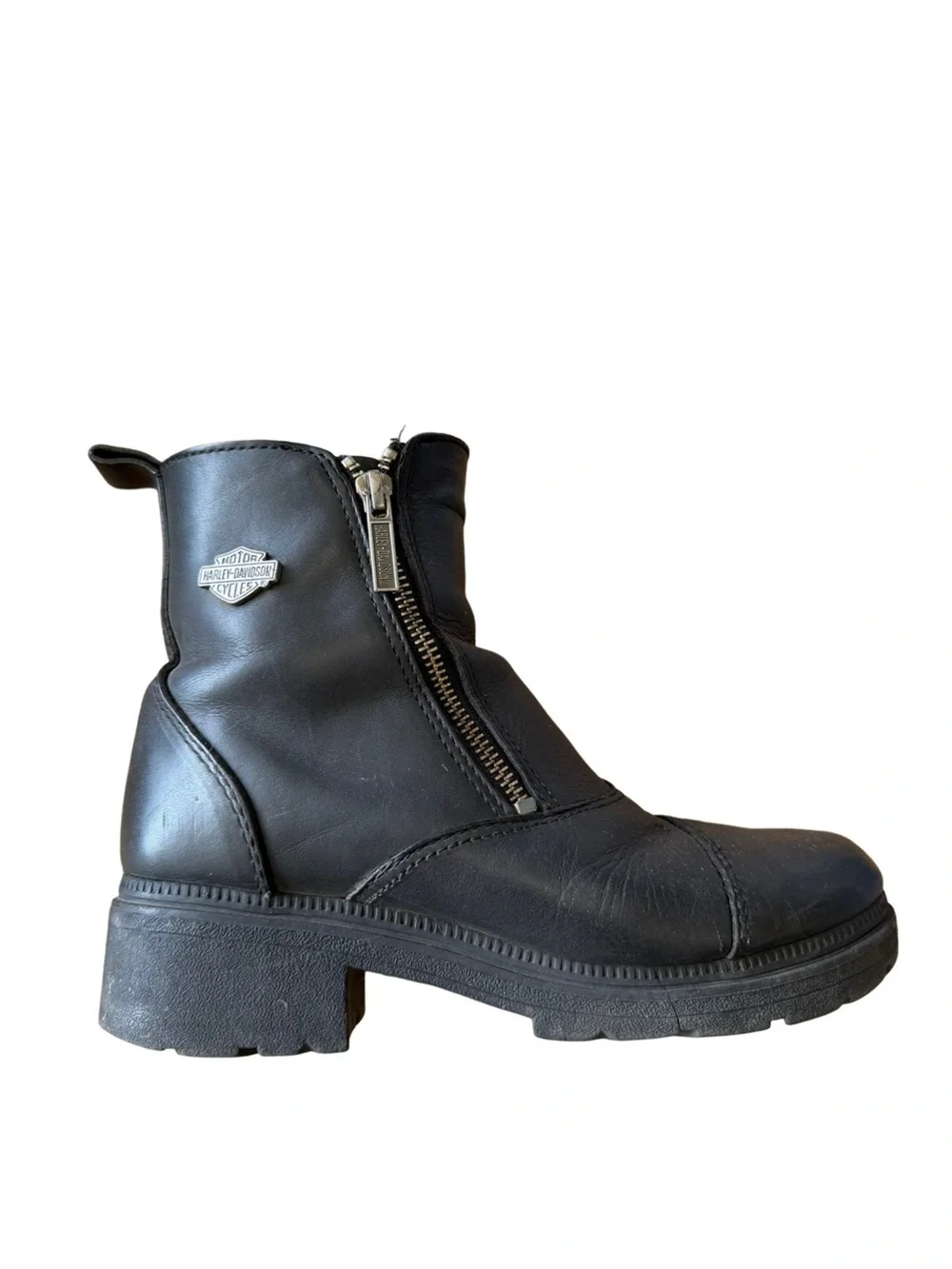 Harley-Davidson Women’s Amherst Leather Boots Black Size 7.5